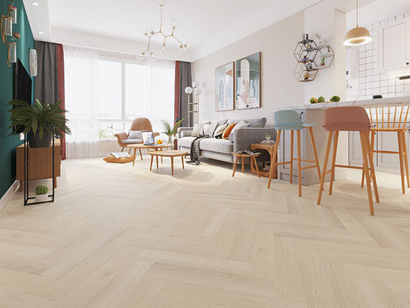 Glamis | Herringbone Hybrid Flooring | 8mm