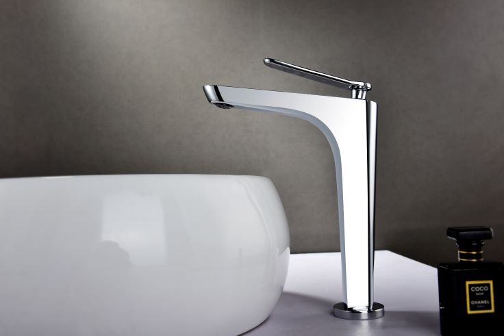 Imperial Modern Basin Taps | Matte Black