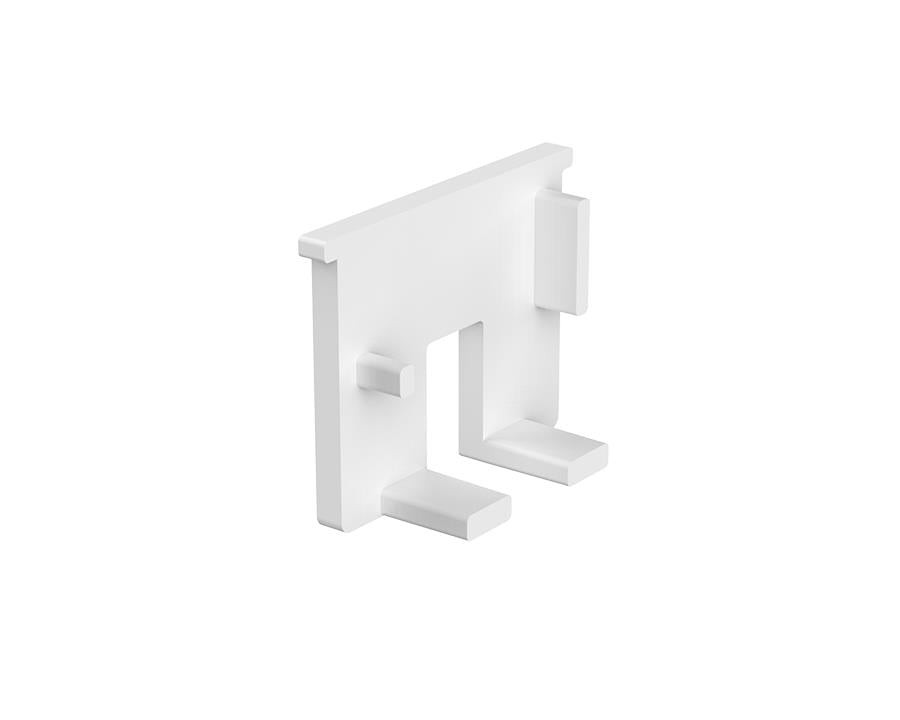 L&S End Cap Right. To suit Kaleo Profile and Diffuser