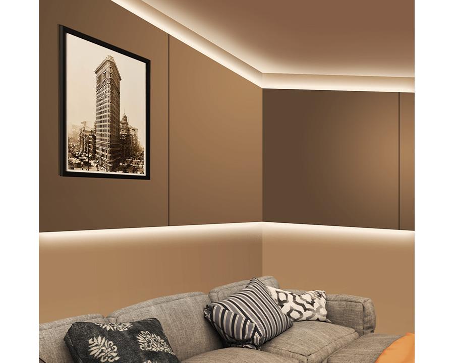 L&S LED 24V Flexible Strip Reel. Length: 20 metres. Colour: Warm White (3000K). 156 LED's per metre. by W&B