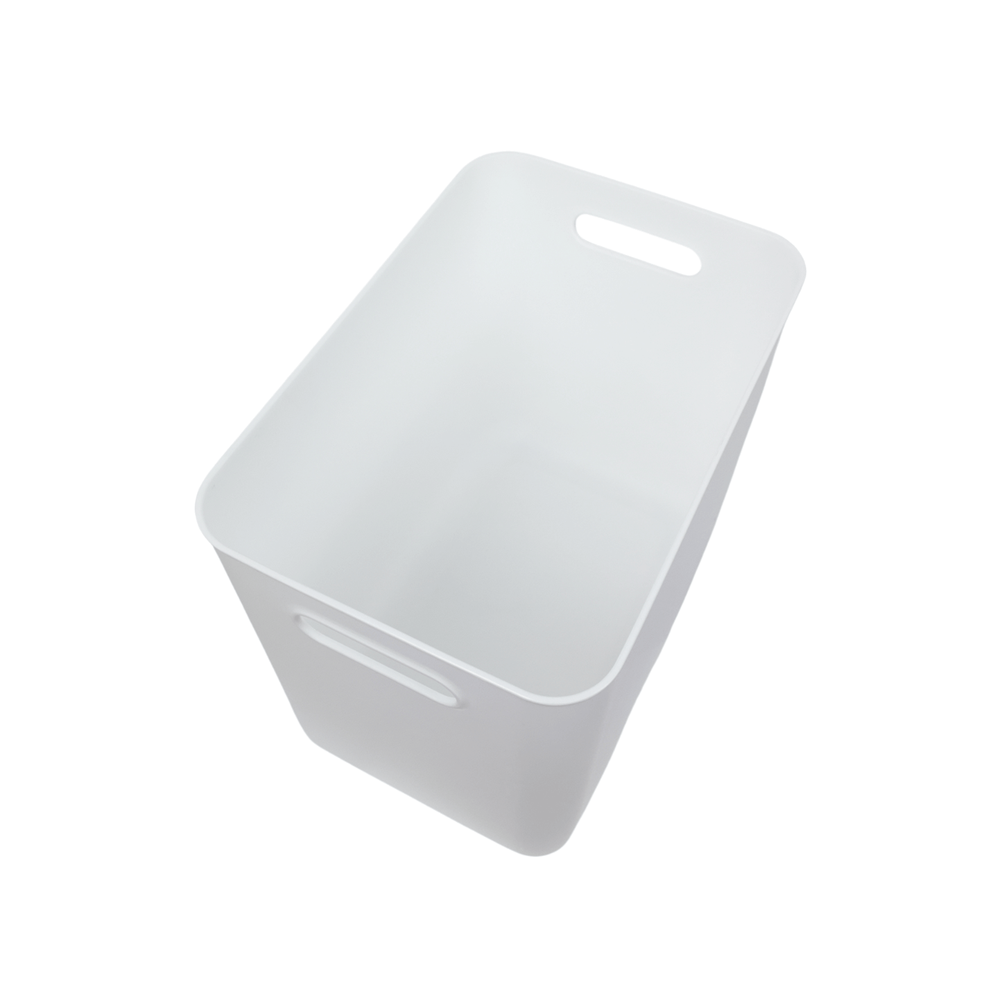 Large White Storage Tub with Lid-4
