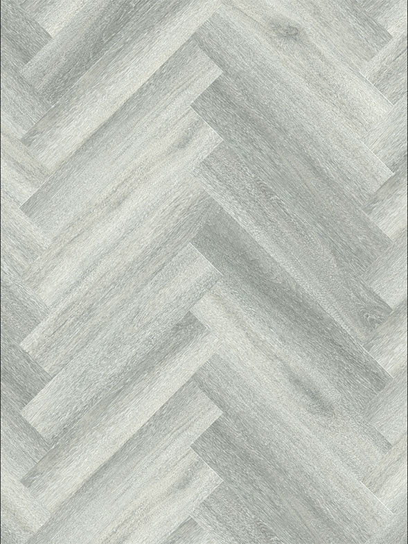 Lunar Glow | Herringbone Hybrid Flooring | 8mm