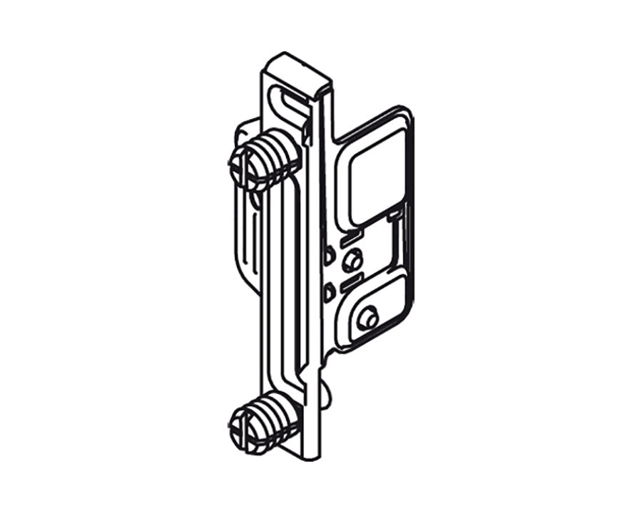 Blum METABOX Front Fixing Bracket, Clip On, Height M/K/H, Knock-In. Left Hand by W&B
