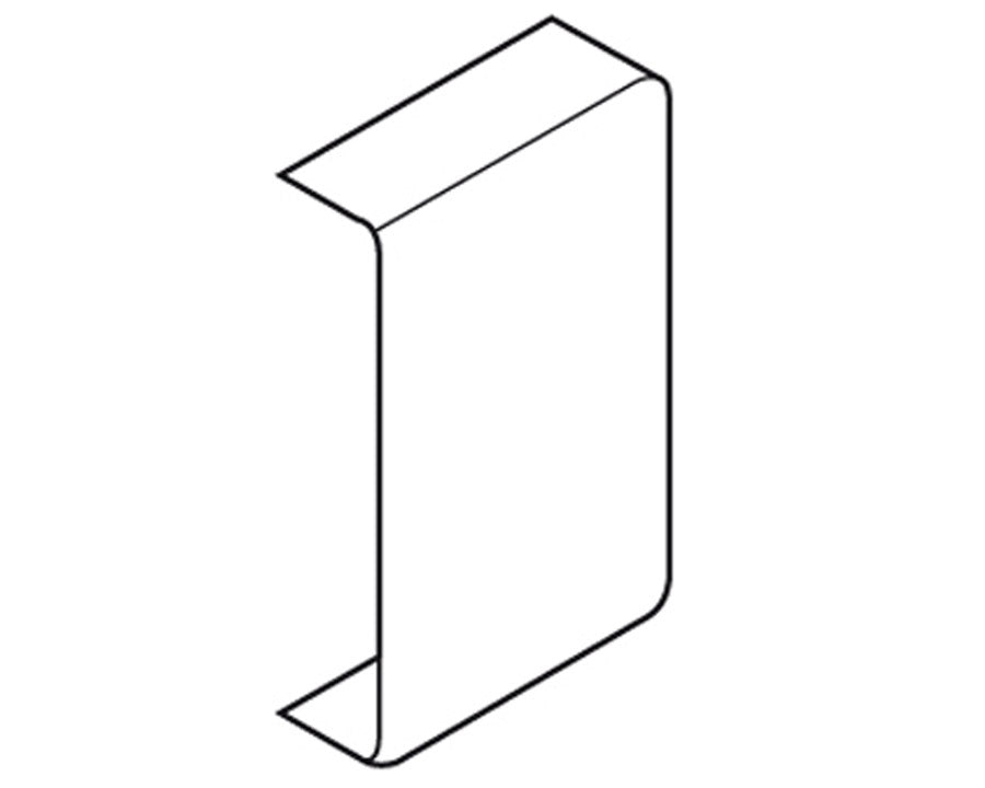 Blum METABOX Cover Cap, Rectangular Symmetrical In Cream by W&B