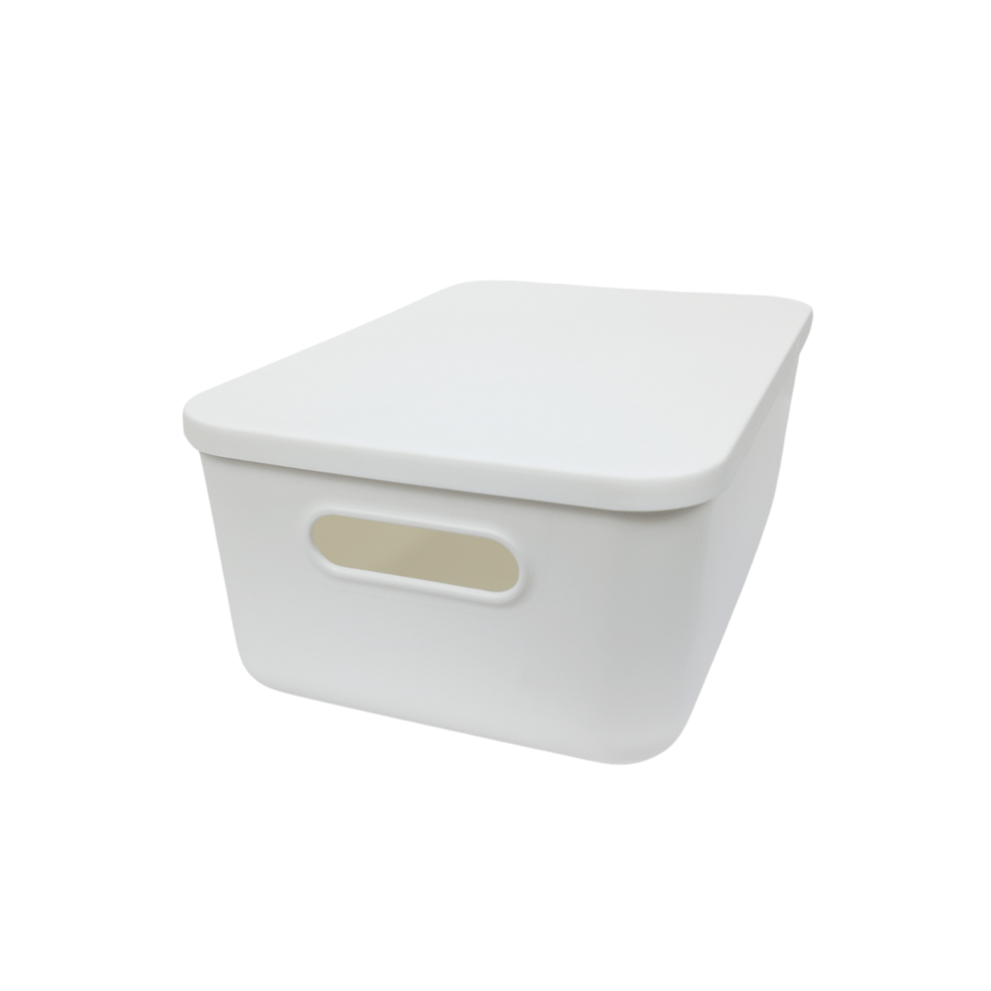 12-Pack White Storage Tubs with Lids-3