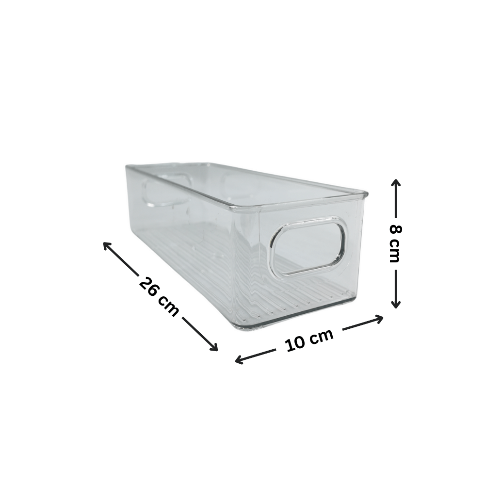 Mini Fridge Clear Storage Tub-2