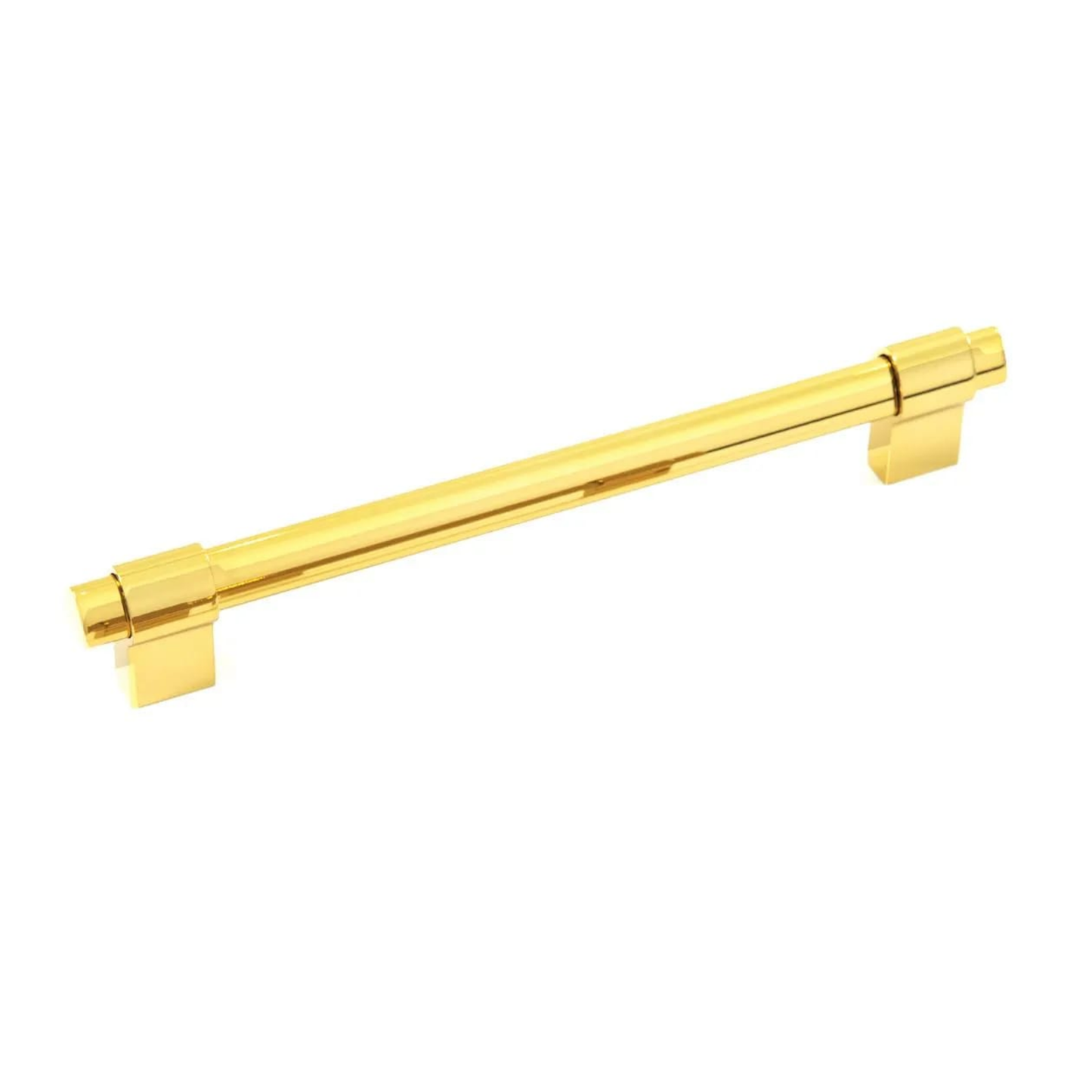 Momo Casper cabinet handle on modern cabinetry, minimalist design pull for kitchen and furniture, contemporary architectural hardware in premium finish