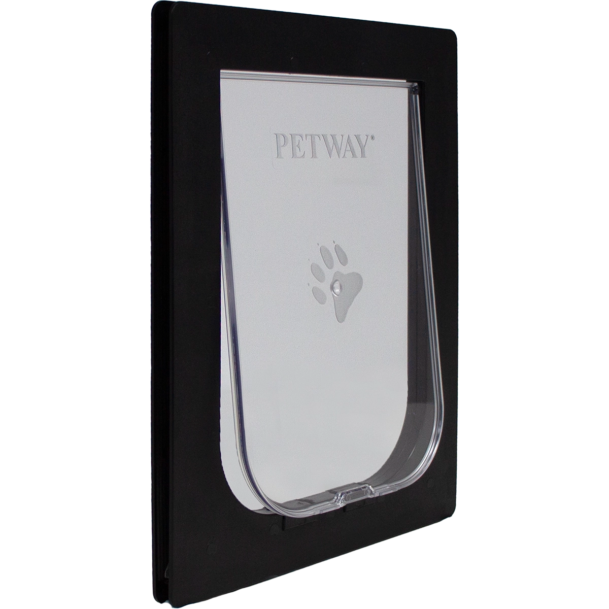 PETWAY PET DOOR MEDIUM BLACK 305MM X 225MM - 7107093