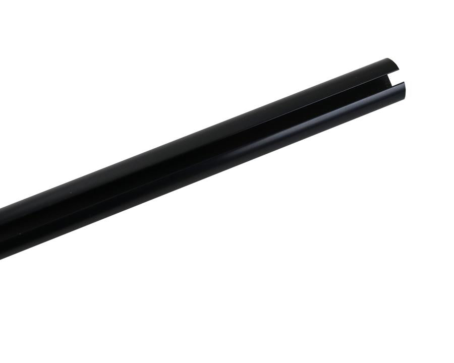 Aluminium Oval Wardrobe Rail in Black. Size: 3m. Thickness: 1.2mm. To suit L&S Mini Octopus Flexible Strip Reel