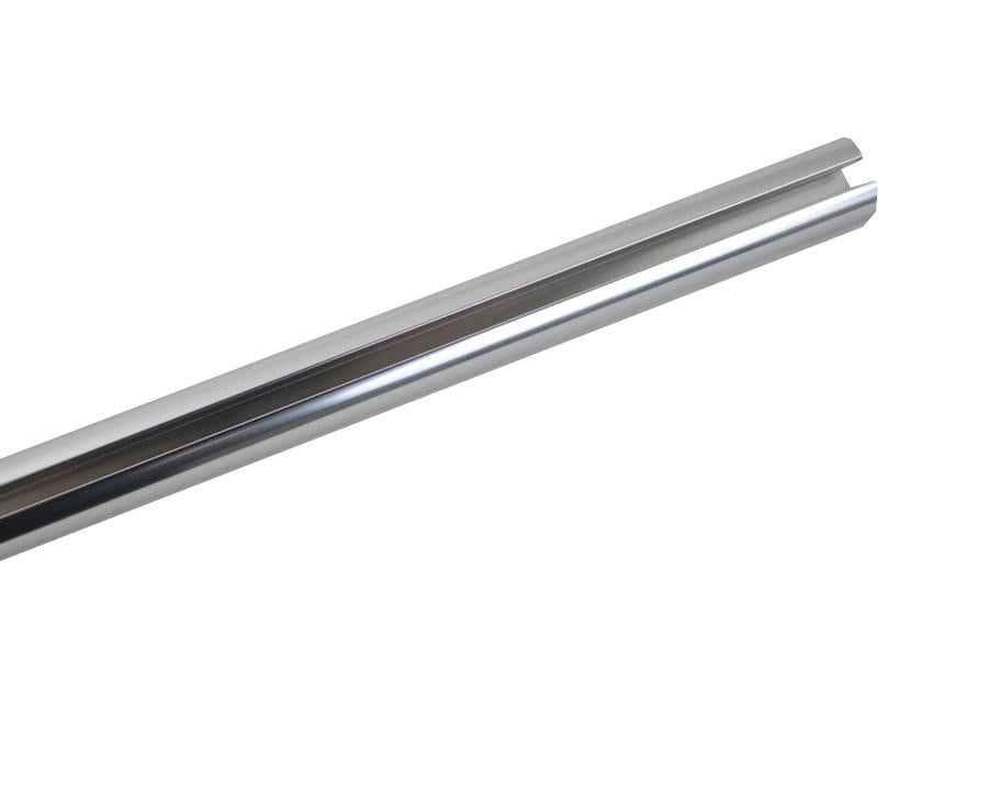 Aluminium Oval Wardrobe Rail in Chrome. Size: 3m. Thickness: 1.2mm. To suit L&S Mini Octopus Flexible Strip Reel