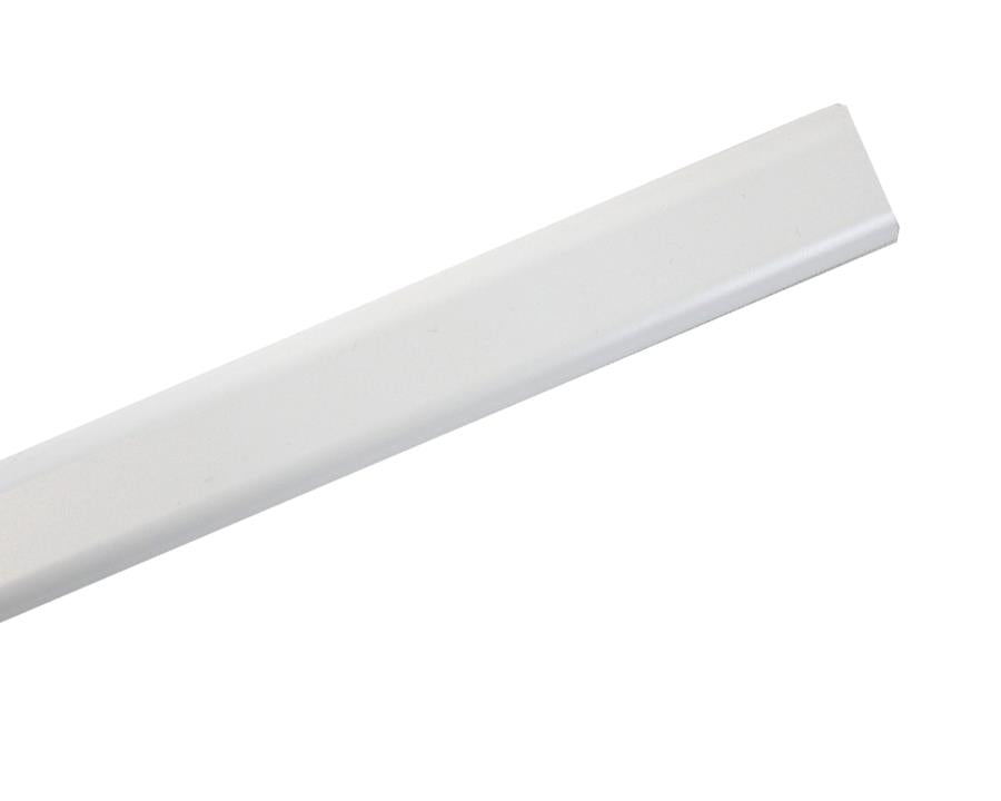 Aluminium Oval Wardrobe Rail in Matt White. Size: 3m. Thickness: 1.2mm. To suit L&S Mini Octopus Flexible Strip Reel
