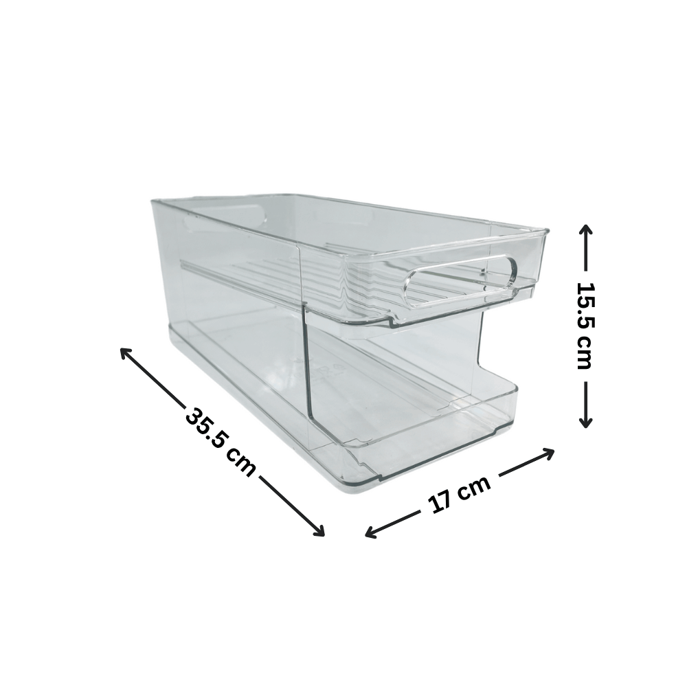 Spin & Store Drink Can Organiser – Effortless Beverage Storage-1