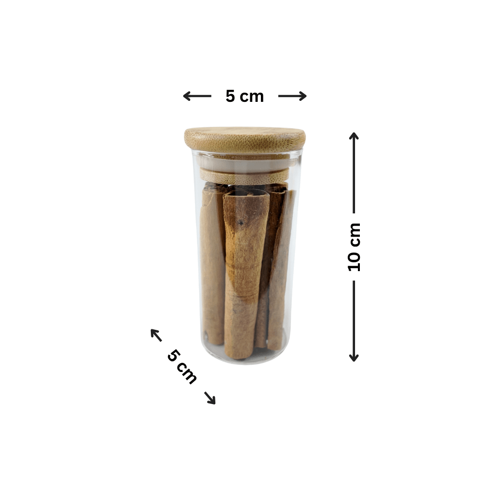 160ml Herb & Spice Jar with Bamboo Lid-2