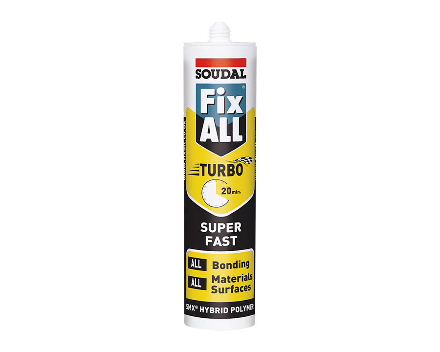 Soudal Fix All Turbo 290ml White by W&B