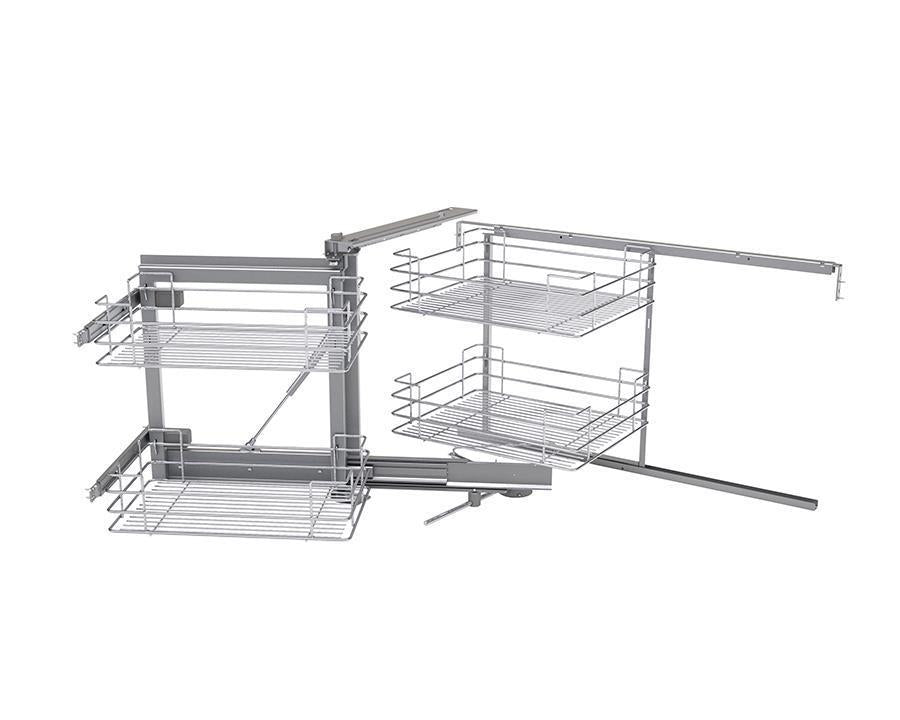 SIGE Valore Corner Pull-Out Basket | 900mm Cabinet | Left Hand