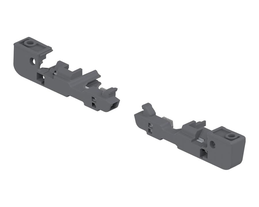 Blum MOVENTO Depth Adjustment Screw-On For Inset Drawers Left And Right in Grey by W&B