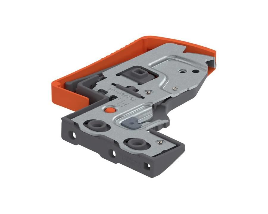 Blum MOVENTO Locking Device Right in Orange by W&B