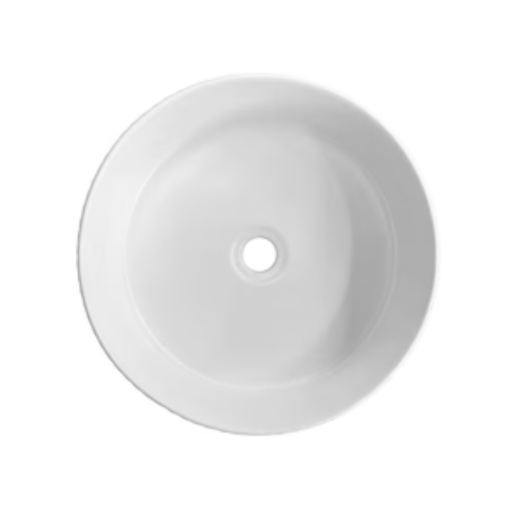 Imperial Fluted Wash Basin | Matte White | 410MM