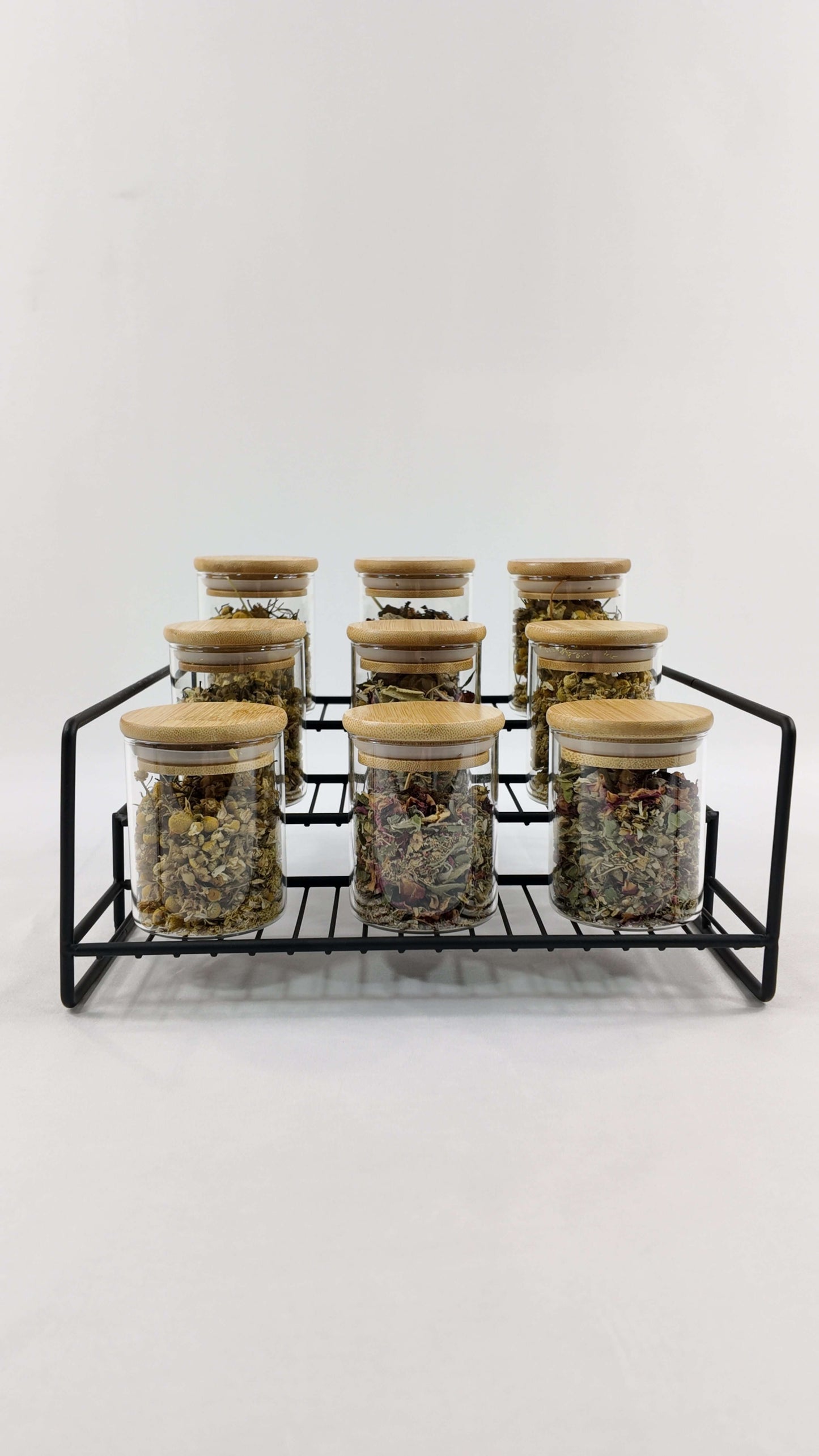 Metal Spice Rack – Black-4