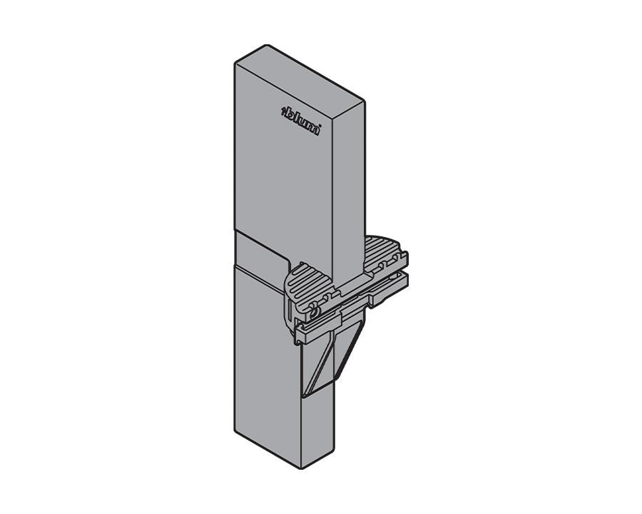 Blum TANDEMBOX intivo Cross Divider Connector To Suit Cut To Size Divider Silk White by W&B