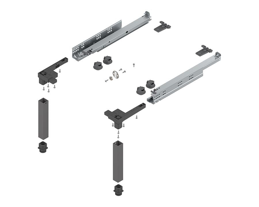 Blum SPACE STEP set NL 460mm by W&B