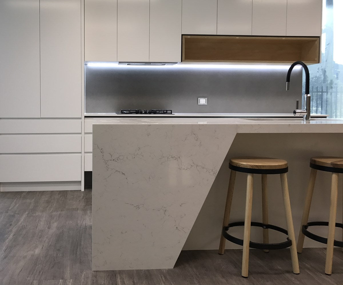 Michelangelo Quartz Stone - Natural Quartz range $$$$ - Imperial Glass and Timber