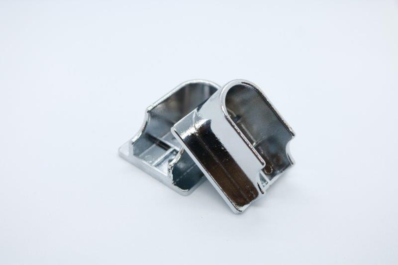 Silver End Flange 16mm - Imperial Glass and Timber