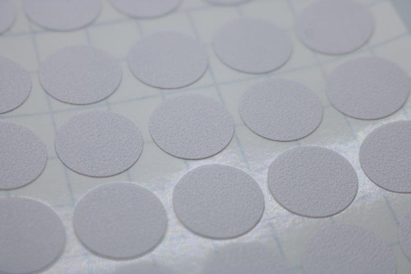 White Screw Cap Stickers - Imperial Glass and Timber
