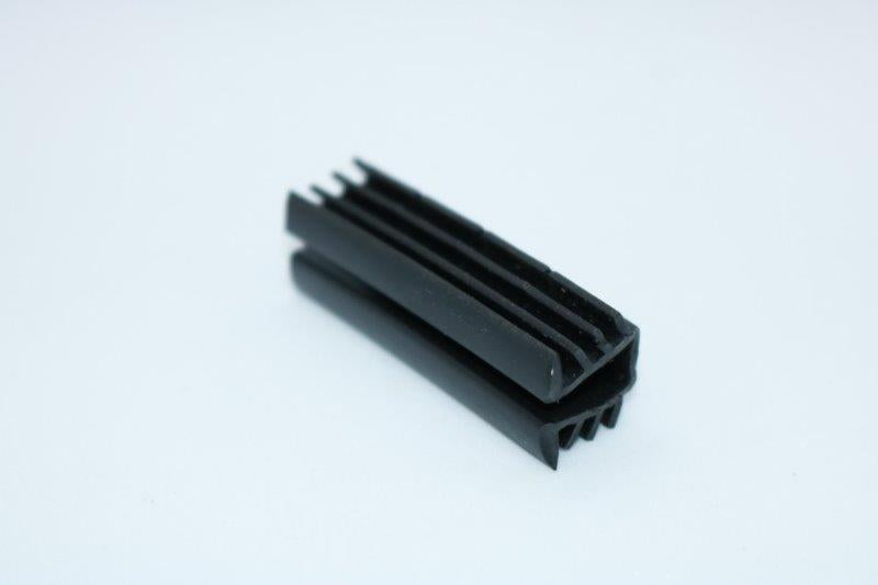 Black Glazing Rubber 4mm Wardrobe - Imperial Glass and Timber