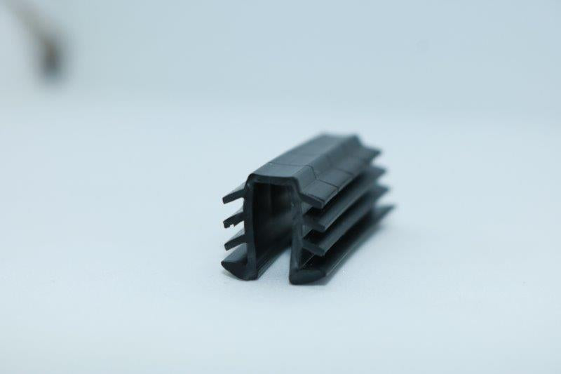 Black Glazing Rubber 4mm Wardrobe - Imperial Glass and Timber