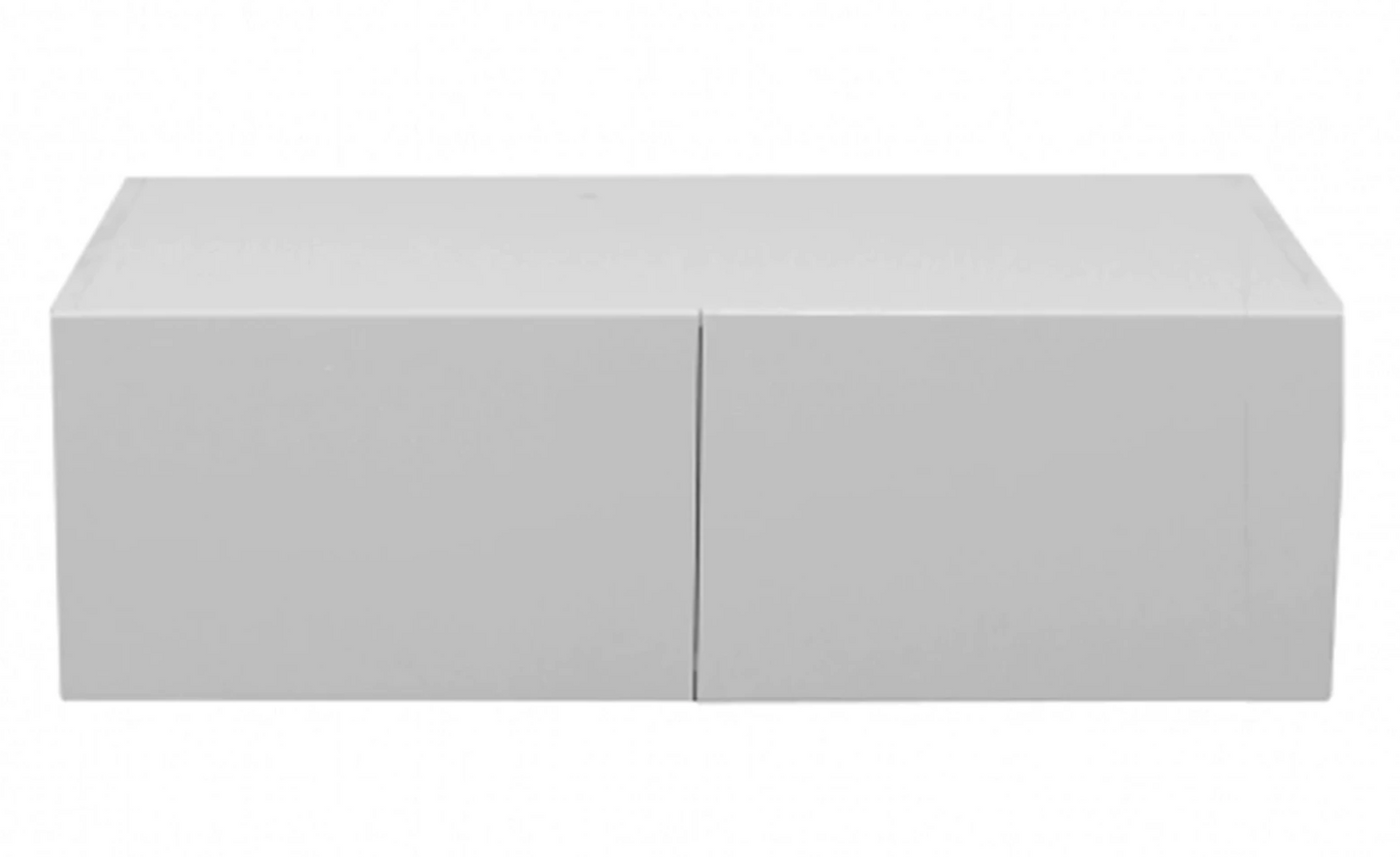 Fridge Top Cabinet 900mm - Imperial Glass and Timber