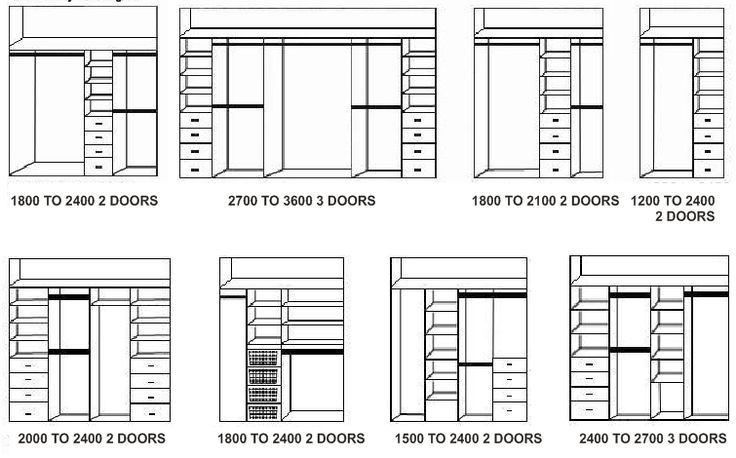 Standard Builtin Wardrobe -Custom made - Imperial Glass and Timber