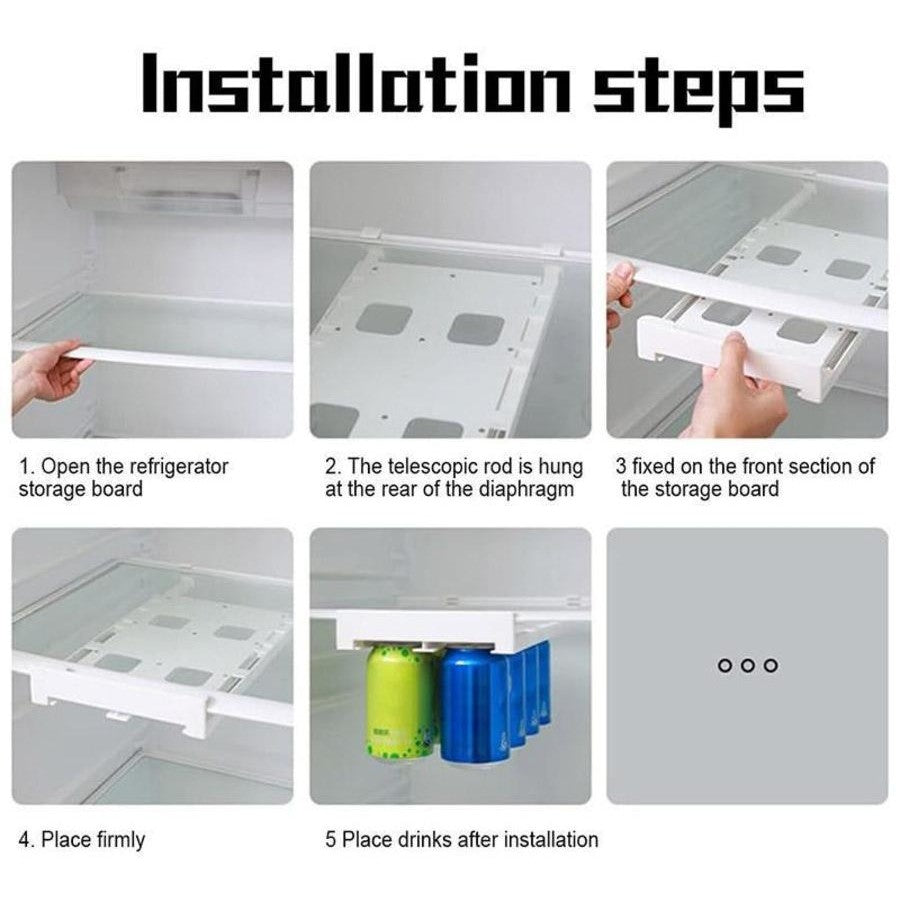 Hanging Fridge Can Organiser-2