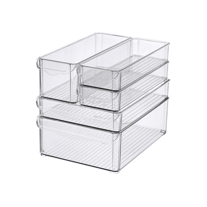 Clear Fridge Storage Tub – Mini Stackable-3