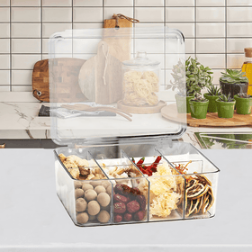 Multi-Use Storage Box with Dividers