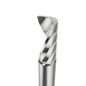 Aluminium O Flute Spirals | 10mm D | 25mm L2 | 10mm S | 75mm L