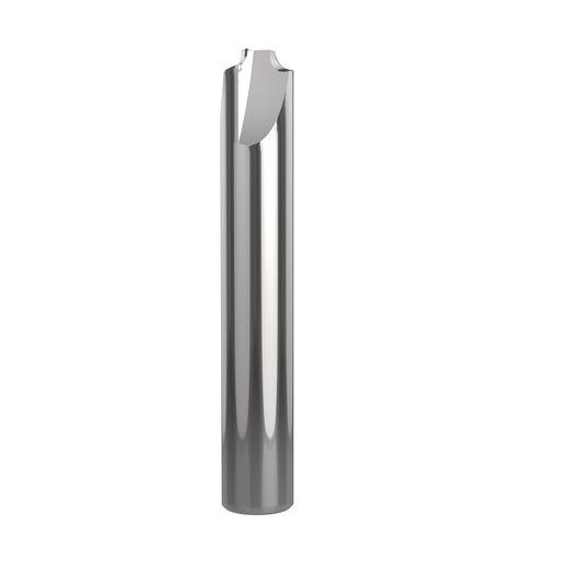 12mm carbide pencil profile router bit with 2mm radius for CNC edge profiling on wood, MDF, and composite materials with smooth decorative finishing performance.