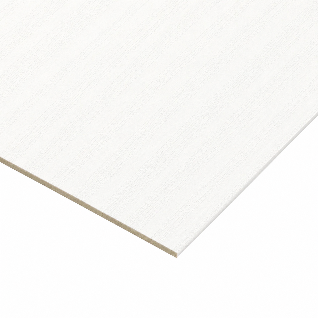 12mm | White Ashgrain MDF |  2400mm x 1200mm