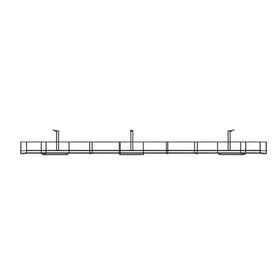 CABLE TRAY AND BASKET 1550MM BLACK