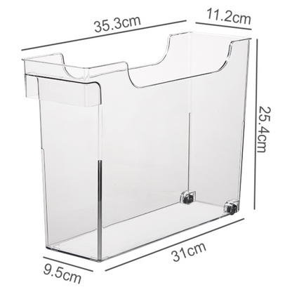 Clear Pull-Out Organiser – Narrow-1