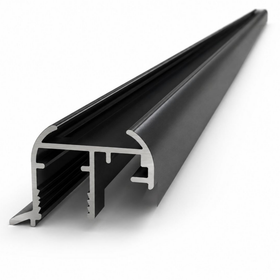 16mm Wardrobe Grip Style | Black