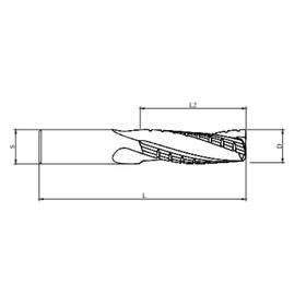 Special Carbride - Rougher Finisher | 16mm D | 42mm L2 | 16mm S | 115mm L