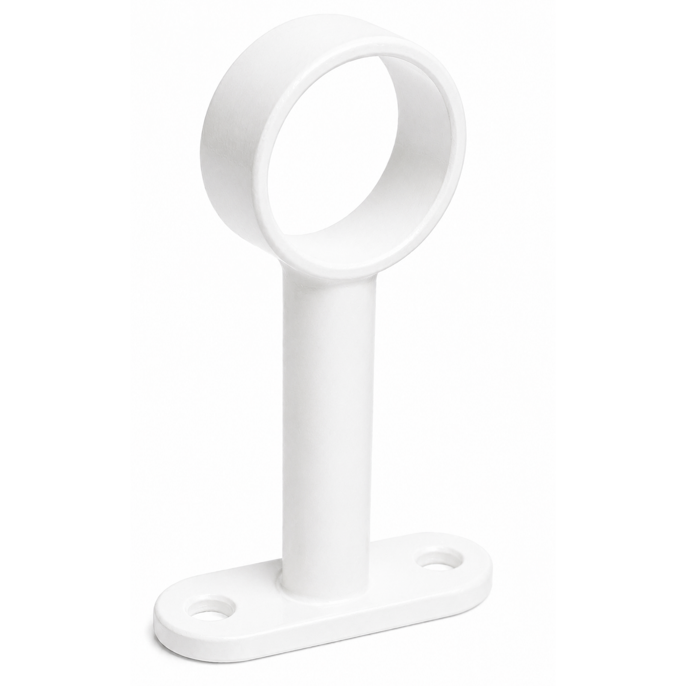 Round Pillar Centre | 16mm | White