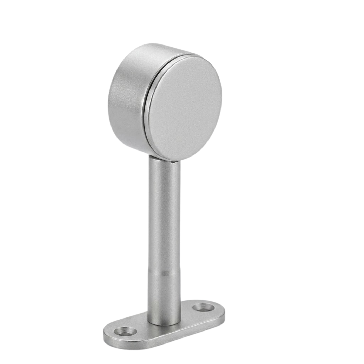 Round End Pillar | 16mm | Matt Silver