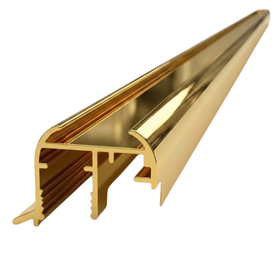 16mm Wardrobe Grip Style | Bright Gold