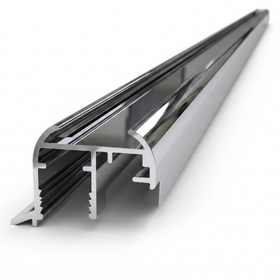 16mm Wardrobe Grip Style | Chrome