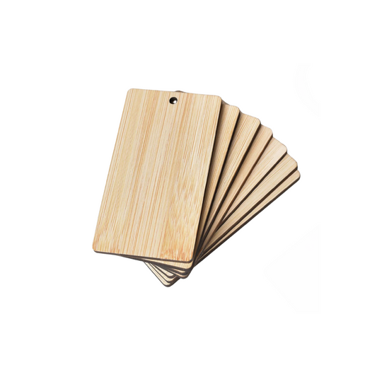 Swing Bamboo Storage Tags – 6 Pack (Without Label)-0