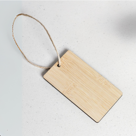 Swing Bamboo Storage Tags – 6 Pack (Without Label)