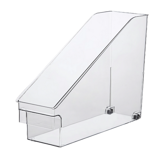 Clear Pull-Out Organiser – Easy Access for Deep Shelves-0