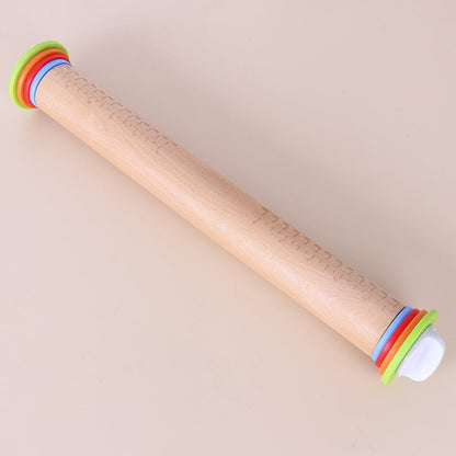 Adjustable Bamboo Rolling Pin-0